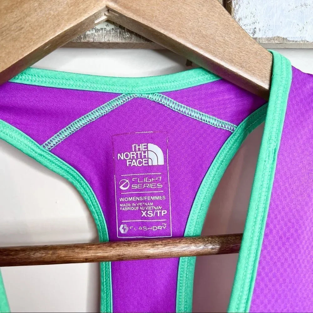The North Face Flight Series Purple Racerback Tank Top - Picture 6 of 7